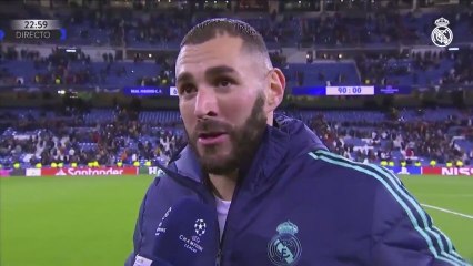Benzema: " Si puedo meter mas goles para mi equipo voy a continuar así"