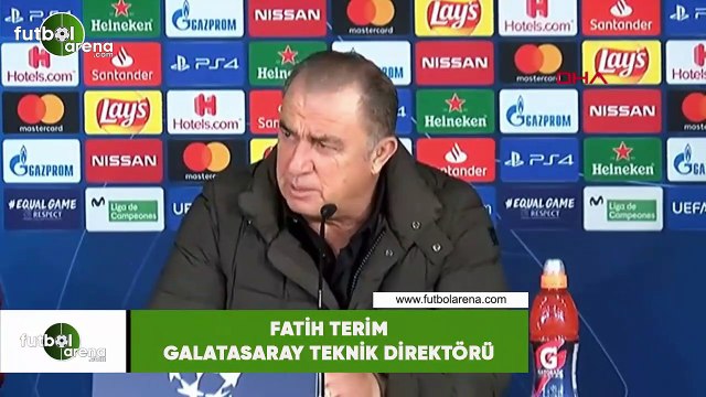 Fatih Terim: Oyuna ve mücadeleye bakarsak söyleyecek tek şey var; yazık