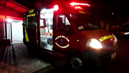 Siate atende vítima de queda na Rua Ciências Sociais