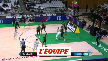 Nanterre battu sur le fil à Badalone - Basket - Eurocoupe (H)