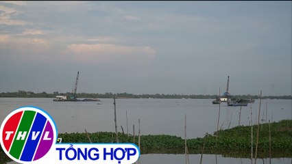 Người dân lo mất nhà cửa bởi khai thác cát quá nhiều