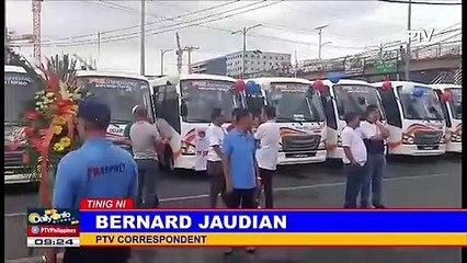 Bagong units ng PUV, inilunsad