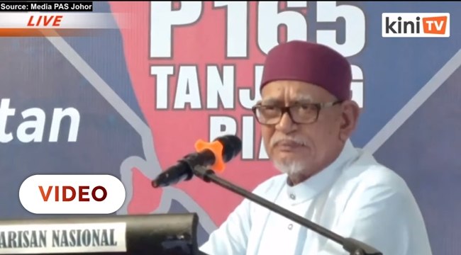 Tg Piai : Kamu tuduh kami taliban, di belakang kamu ada komunis - Hadi