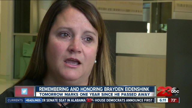Remembering 10-year-old Brayden Eidenshink one year later