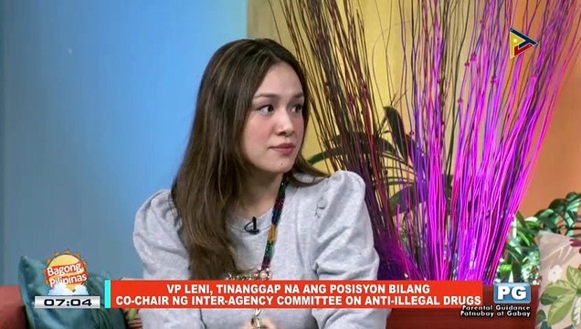 VP Leni, tinanggap na ang posisyon bilang co-chair ng inter-agency committee on anti-illegal drugs