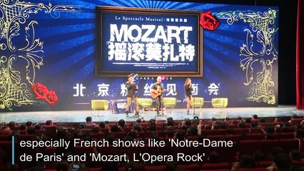 French musicals strike a chord in China
