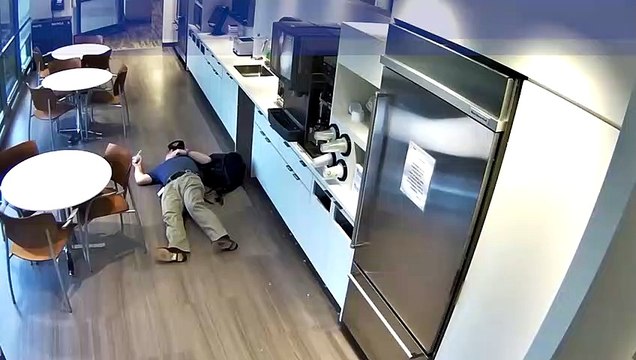 Un homme filmé faisant semblant de tomber pour obtenir une indemnité de l’assurance