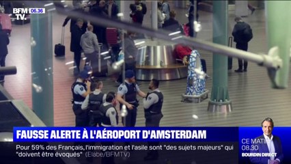 Le récit de la fausse alerte ce mercredi soir à l'aéroport d'Amsterdam-Schiphol