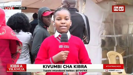 School Girl Impresses With Live TV Reporting of Kibra Elections