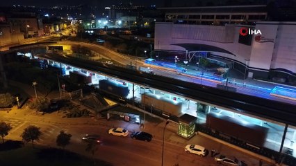 Marmaray İçin Tarihi An, İpek Yolu Treni Boğaz'dan Geçti