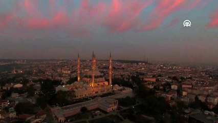 Edirne'de doyumsuz gün batımı