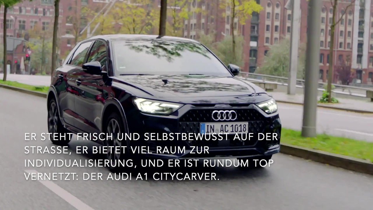 Ein junger, urbaner Typ - Der Audi A1 citycarver