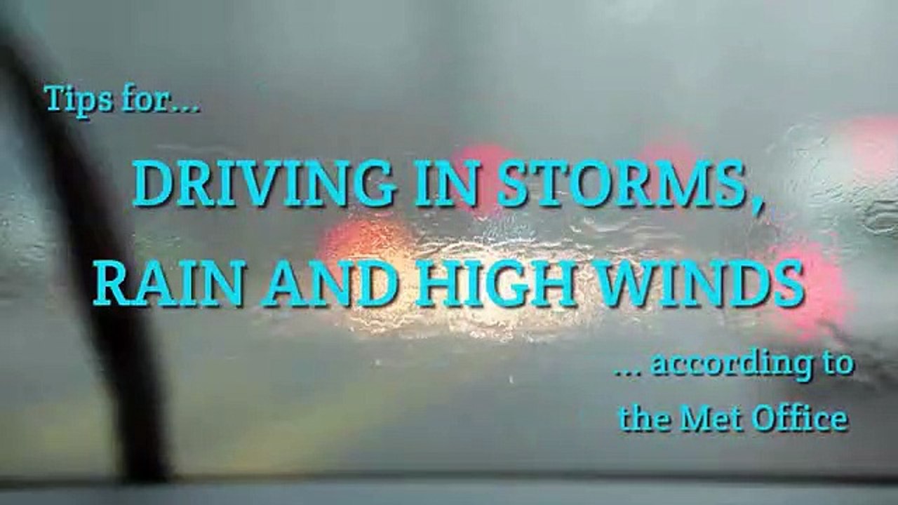 Driving in storms