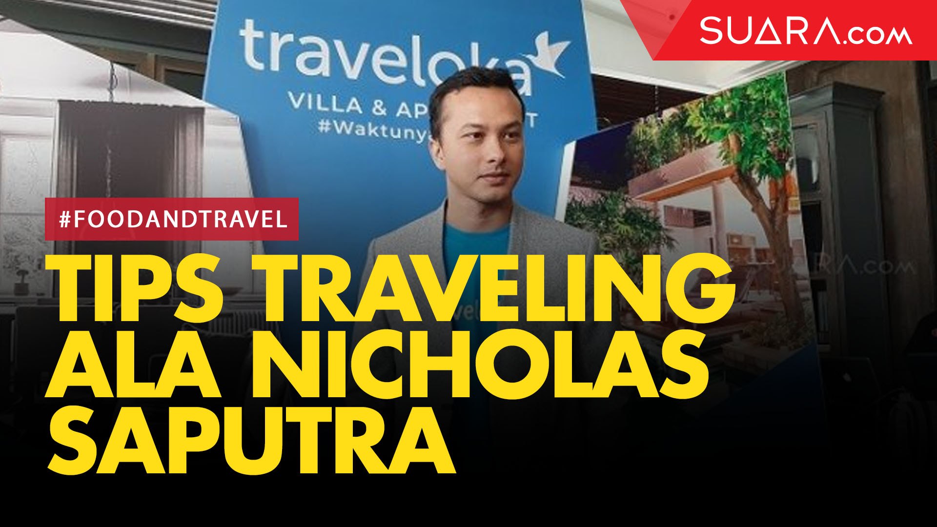 ⁣Tips Traveling Anti Bosan Ala Nicholas Saputra