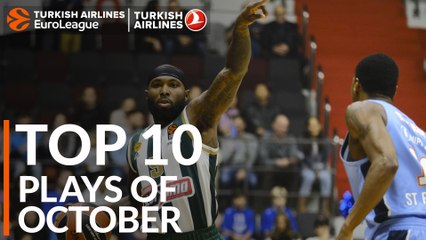 Turkish Airlines EuroLeague, Top 10 Plays of October!