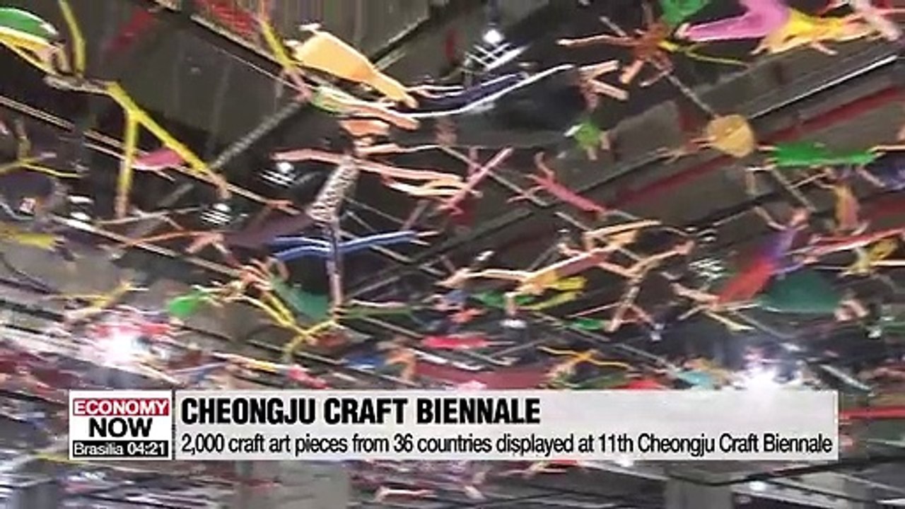 2,000 craft art pieces from 36 countries displayed at 11th Cheongju Craft Biennale