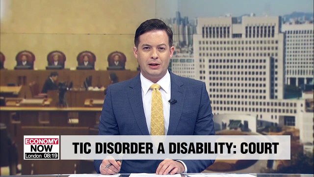 Tourette syndrome qualifies for disability benefits: S. Korean Supreme Court