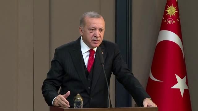 Cumhurbaşkanı Erdoğan: YPG/PYD, DEAŞ, PKK, bunların buradan çekildiği veya çekileceği sözünü 120...
