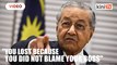 Zahid should have blamed his boss for stealing, says Dr M