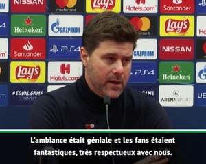 Groupe B - Pochettino : "Je garderai une bonne image du club et des supporters"