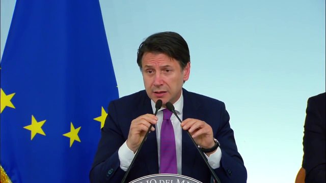 Roma - Conte dopo incontro con ArcerolMittal. Consiglio dei Ministri (06.11.19)