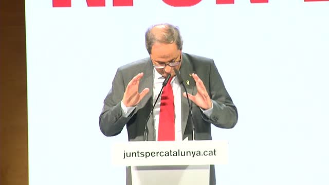 Torra critica las palabras de Sánchez asegurando que controla la Fiscalía