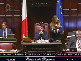 Comencini - L-accordo di cooperazione internazionale Italia-Turkmenistan (06.11.19)
