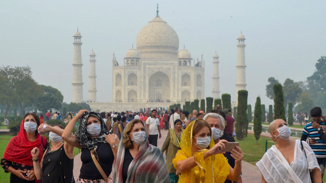 India sets up air purifier vans to try and protect Taj Mahal from pollution