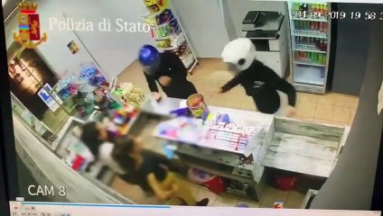 Siracusa - Rapine nelle tabaccherie, le immagini dell-indagine (07.11.19)