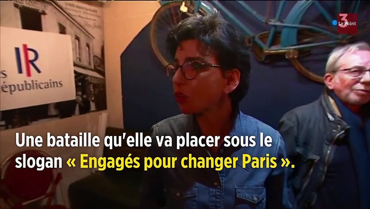 Municipales : Rachida Dati investie à Paris