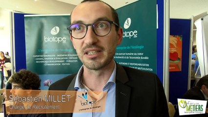 Forum des Métiers - Témoignage de Sébastien Millet et Marc Lherbette, BIOTOPe