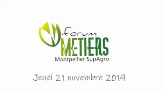 Forum des Métiers - Montpellier SupAgro