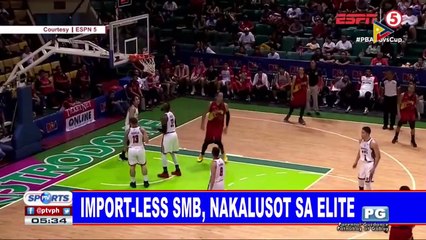 Importless SMB, nakalusot sa Elite