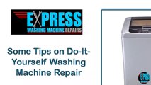 Some Tips on Do-It-Yourself Washing Machine Repair