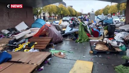 Paris : plus de 1.600 personnes évacuées de deux campements de migrants