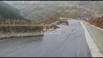 Report TV - Reshjet e shiut, dëmtim te rruga Kukës - Shishtavec