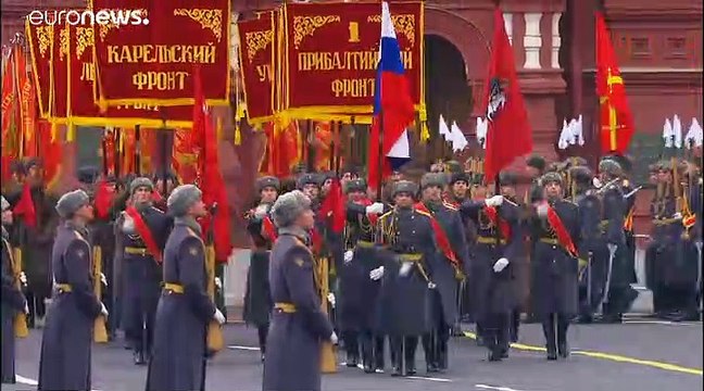 Moskau: Militärparade am Tag des Sieges