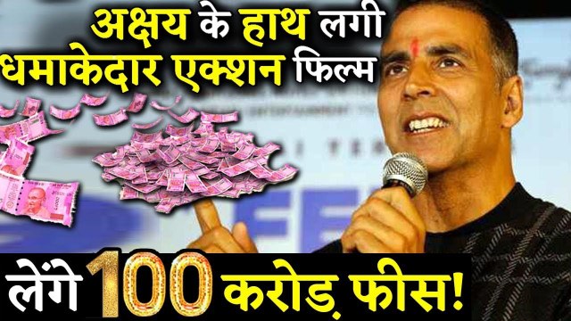 Akshay Kumar Signs A Action Packed Film Charging A Fees Of 100 Crore