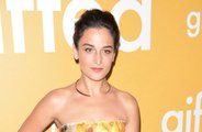 Jenny Slate had an entire sausage in her mouth when her fiance proposed