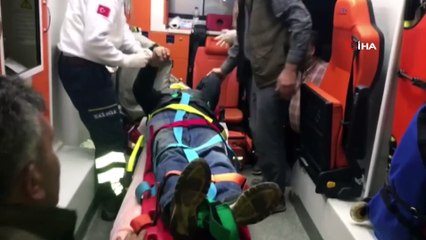 Kastamonu’da traktör ile minibüs çarpıştı: 2 yaralı