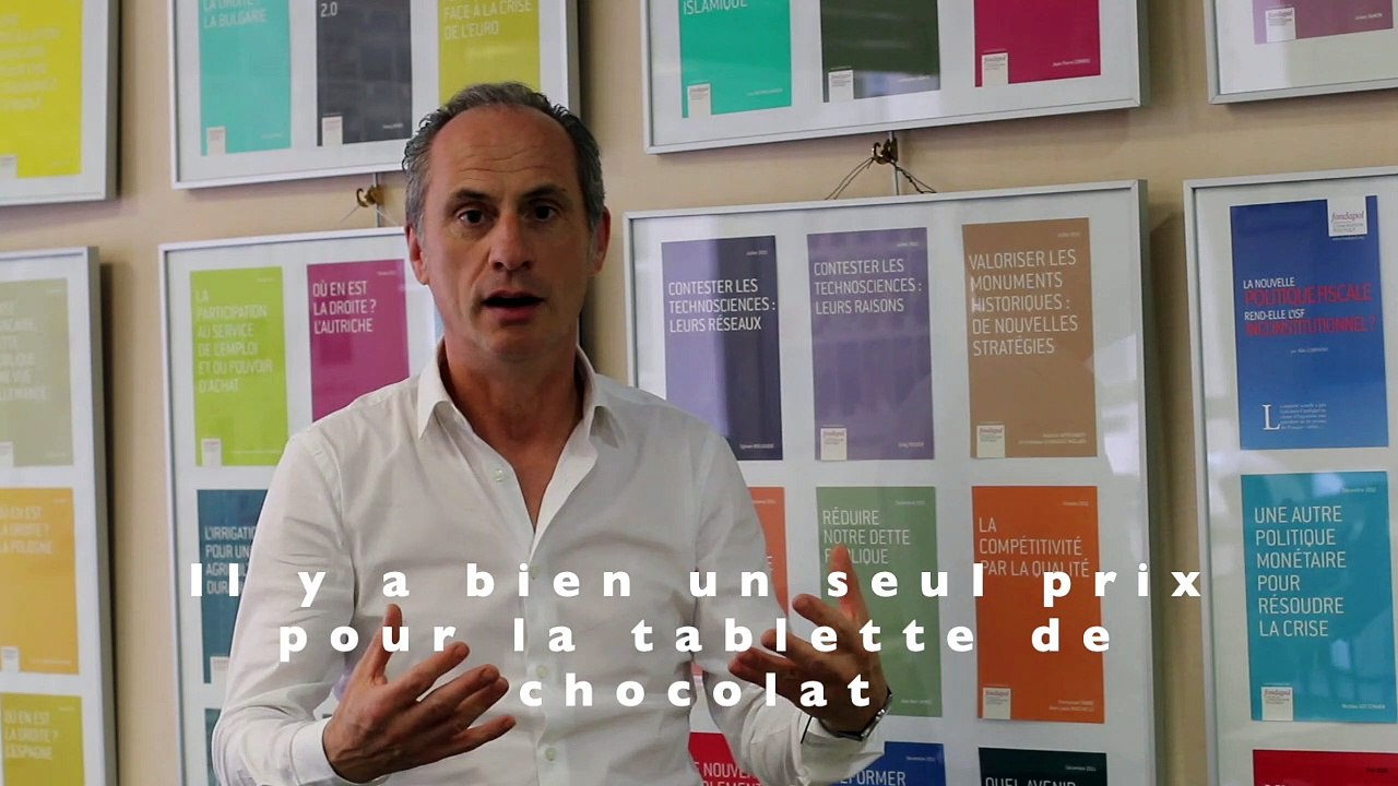 Présentation de l'étude Fondapol "Vers des prix personnalisés à l'heure du numérique?" par Emmanuel Combe