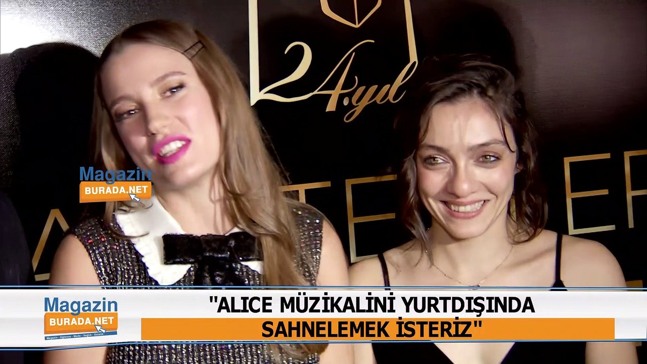 Kıvanç Tatlıtuğ Magazin Gazetecilerine özel teşekkür etti. | Bensu Soral,Serenay Sarıkaya