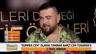 Ünlü Rapçi Summer Cem Türkiye'de ilk ödülünü aldı!