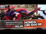 HONDA CBR 1000 RR - ça promet ! Salon EICMA Milan 2019