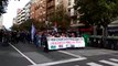 Manifestación de trabajadores de Enseñanza concertada en huelga