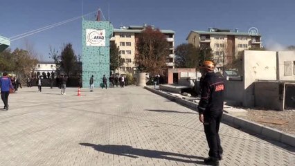 AFAD'dan deprem tatbikatı