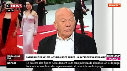 Un médecin explique l’accident vasculaire cérébral ischémique dont a été victime l’actrice Catherine Deneuve - VIDEO