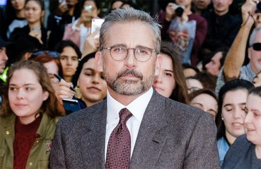 Steve Carell wears dog mask and PJs to embarrass kids before school