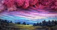 Cette artiste russe brode de sublimes paysages qui ressemblent à des tableaux de peinture