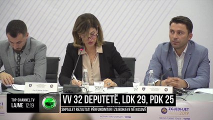 VV 32 deputetë, LDK 29, PDK 25/ Shpallet rezultati përfundimtar i zgjedhjeve në Kosovë